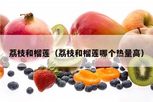 荔枝和榴莲（荔枝和榴莲哪个热量高）