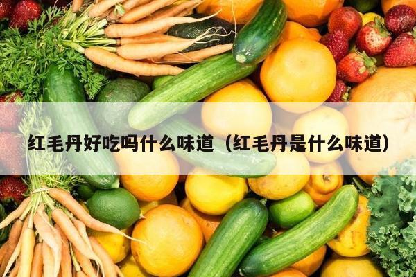 红毛丹好吃吗什么味道（红毛丹是什么味道）