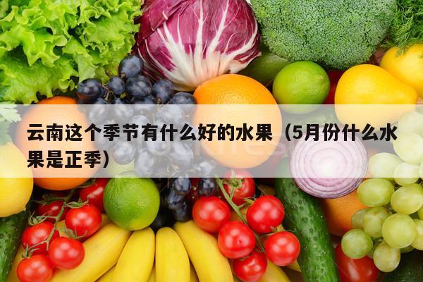 云南这个季节有什么好的水果（5月份什么水果是正季）