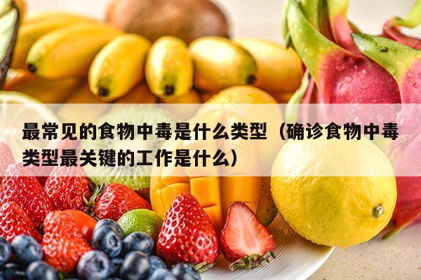 最常见的食物中毒是什么类型（确诊食物中毒类型最关键的工作是什么）