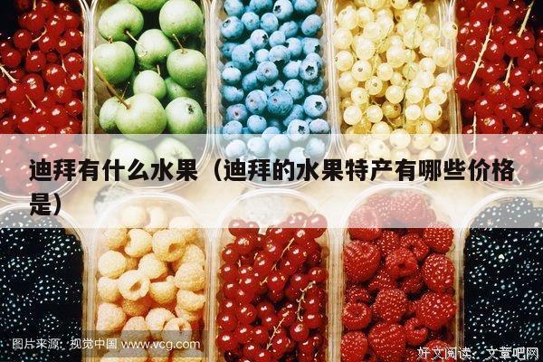 迪拜有什么水果（迪拜的水果特产有哪些价格是）