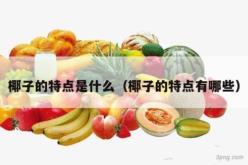 椰子的特点是什么（椰子的特点有哪些）