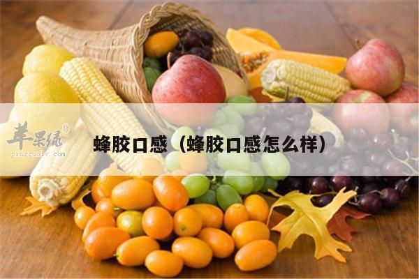 蜂胶口感（蜂胶口感怎么样）