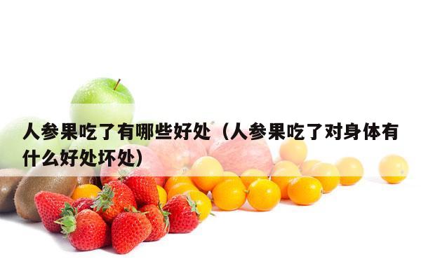 人参果吃了有哪些好处（人参果吃了对身体有什么好处坏处）