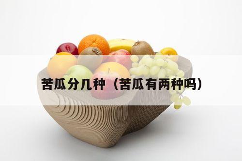 苦瓜分几种（苦瓜有两种吗）