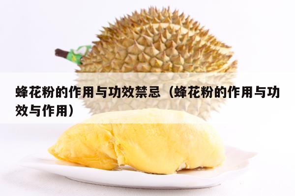 蜂花粉的作用与功效禁忌（蜂花粉的作用与功效与作用）