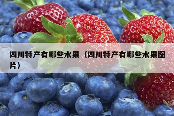 四川特产有哪些水果（四川特产有哪些水果图片）