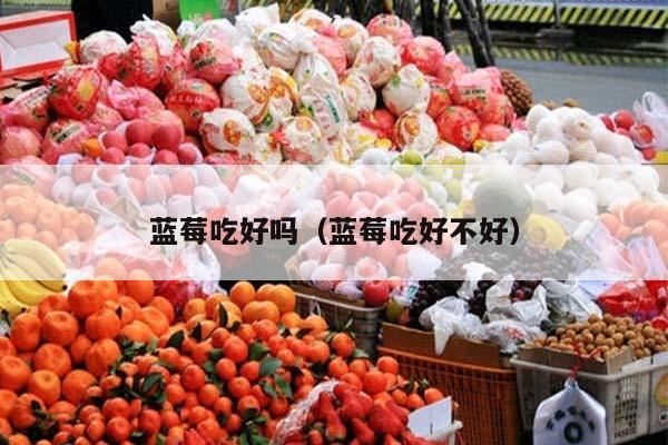 蓝莓吃好吗（蓝莓吃好不好）