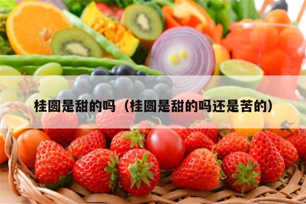 桂圆是甜的吗（桂圆是甜的吗还是苦的）
