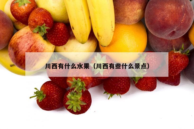 川西有什么水果（川西有些什么景点）