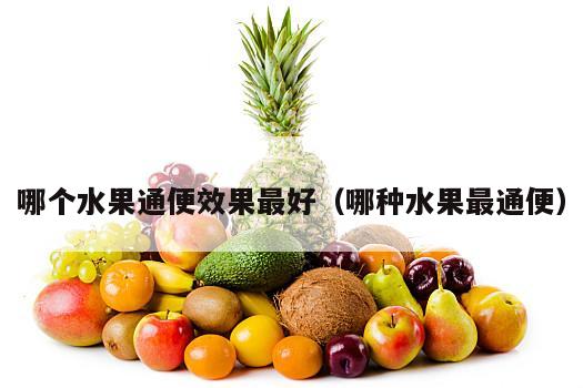 哪个水果通便效果最好（哪种水果最通便）