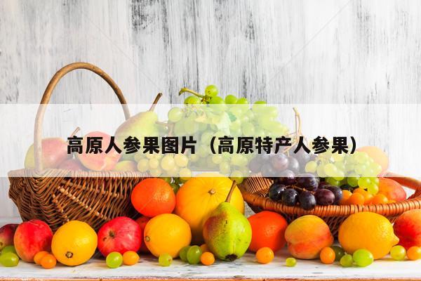 高原人参果图片（高原特产人参果）