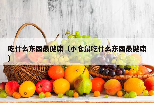 吃什么东西最健康（小仓鼠吃什么东西最健康）