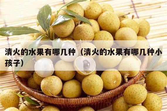 清火的水果有哪几种（清火的水果有哪几种小孩子）