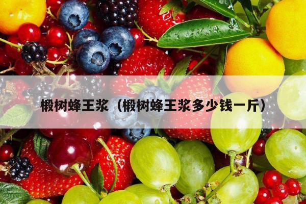 椴树蜂王浆（椴树蜂王浆多少钱一斤）