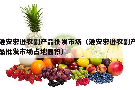 淮安宏进农副产品批发市场（淮安宏进农副产品批发市场占地面积）