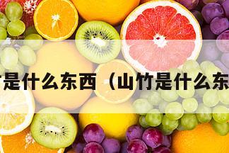 山竹是什么东西（山竹是什么东西?）
