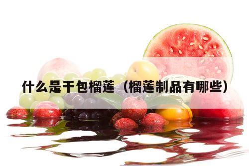 什么是干包榴莲（榴莲制品有哪些）